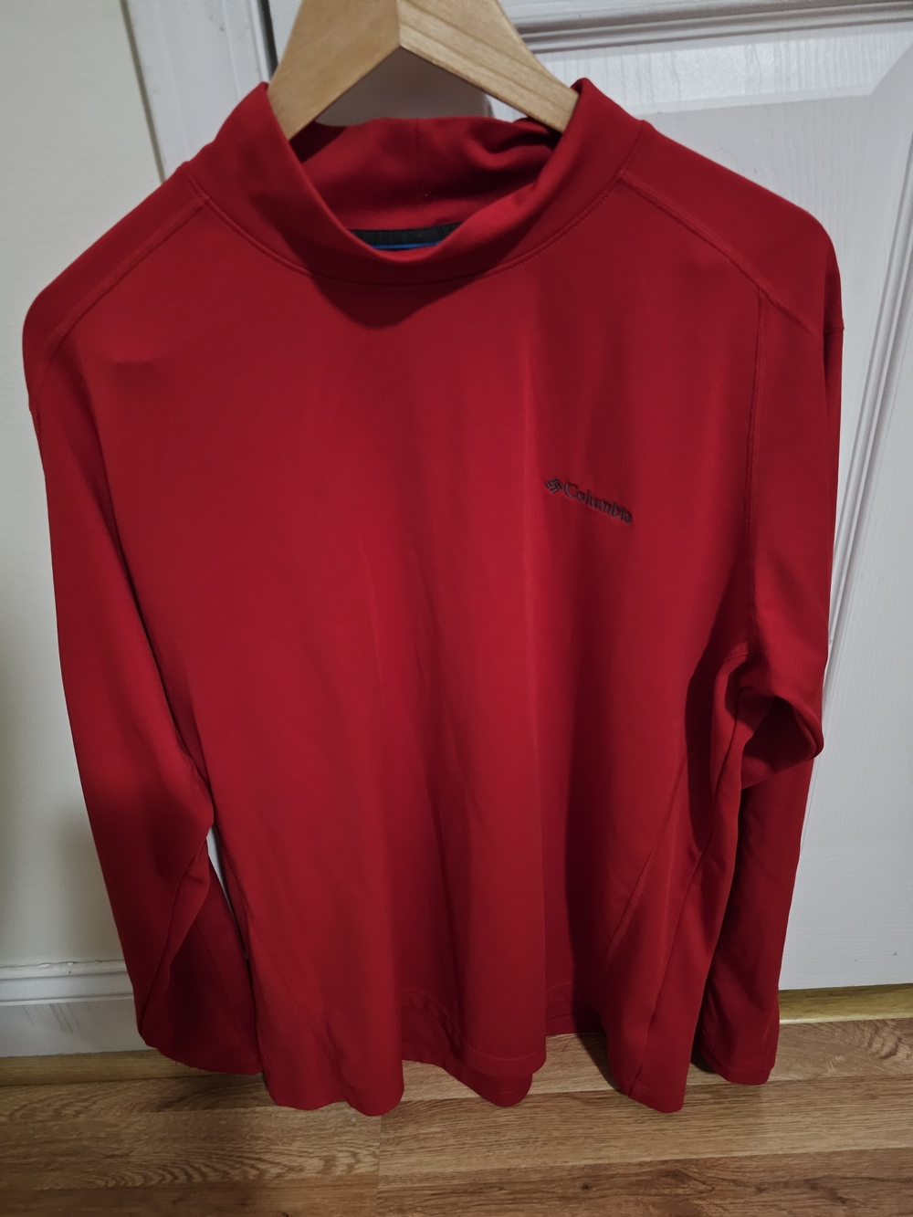 Columbia Men's Red Long-Sleeve Performance Pullover XL